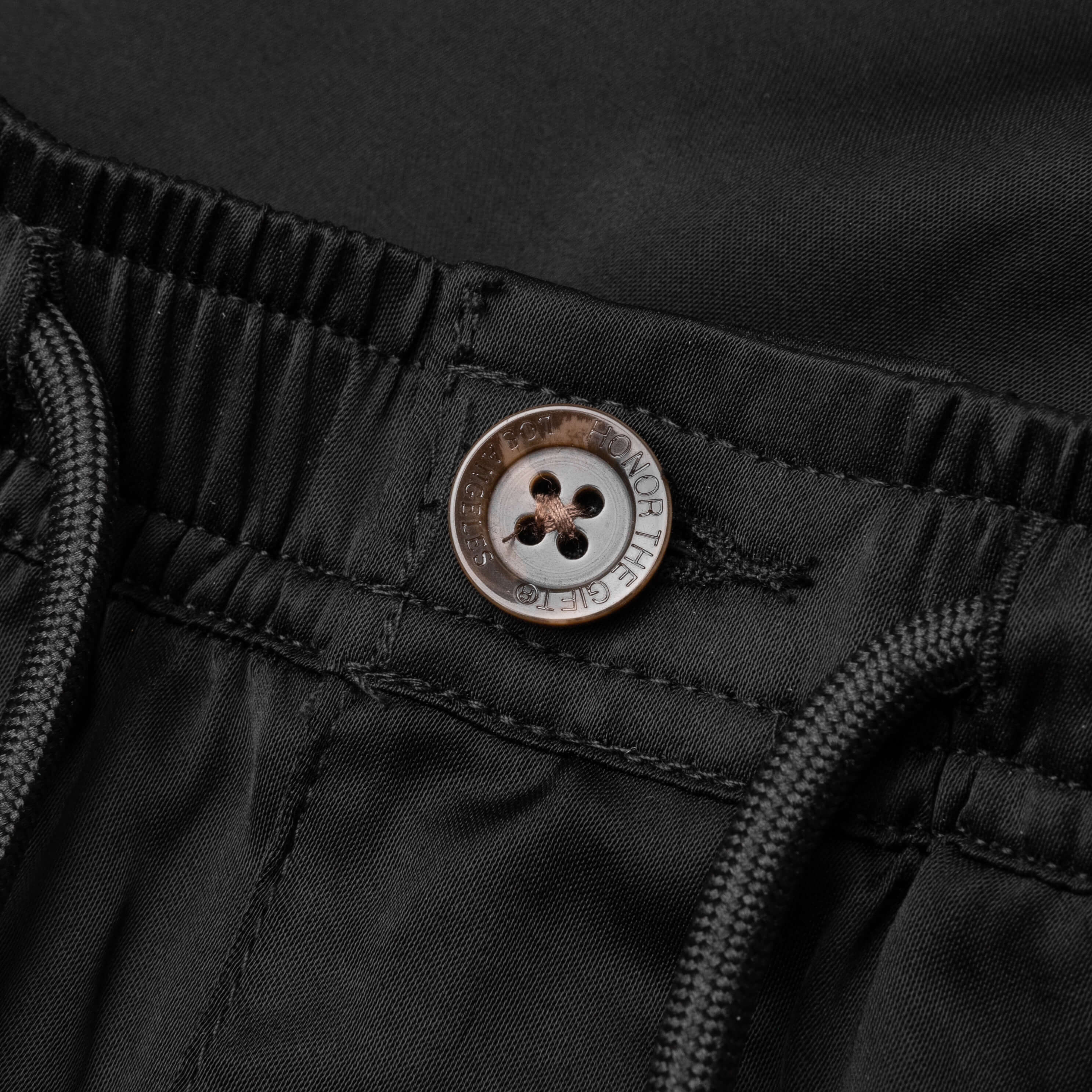 B-Summer Blanket Stitch Short - Black