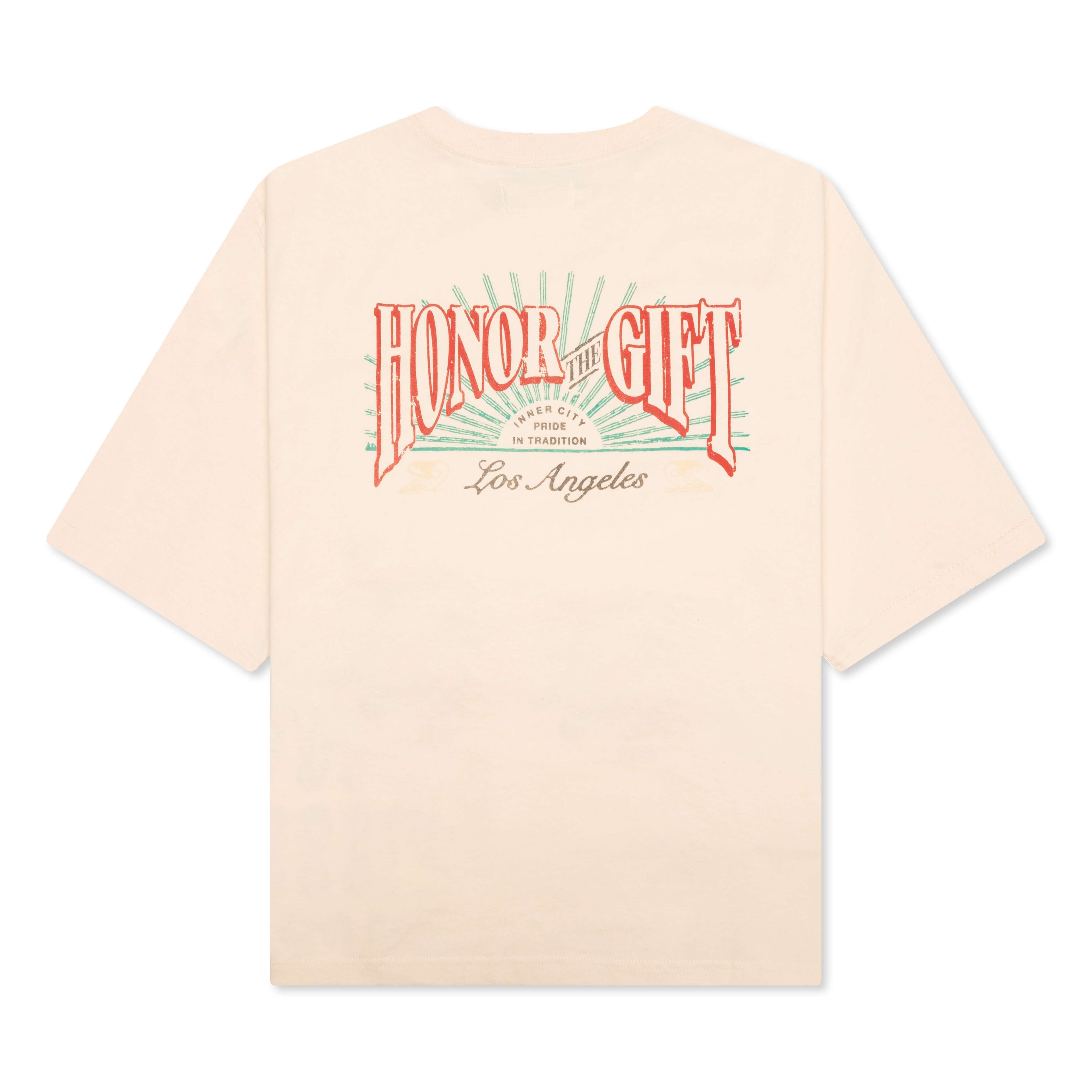 B-Summer HTG Cigar Label Short Sleeve Tee - Bone