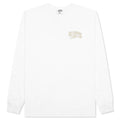 BB Arch L/S Tee - White
