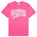 BB Arch S/S Tee - Carmine Rose