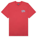 BB Small Arch S/S Knit - Rouge Red