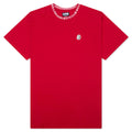 BB Wrapped S/S Knit - Chili Pepper