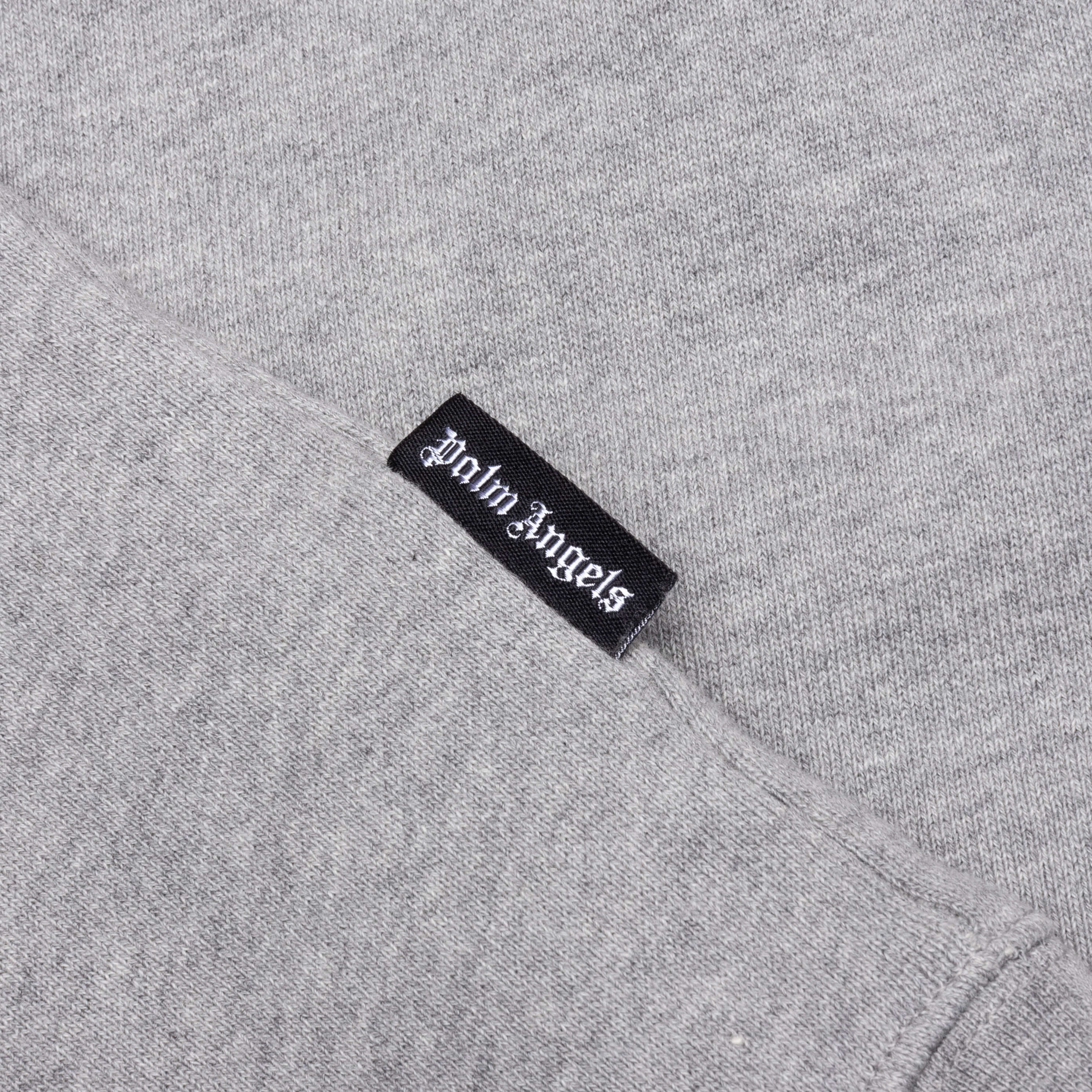 Back College Crew - Melange Grey/Petrol