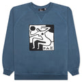 Ball Sports Crew Neck Sweatshirt - Dark Blue