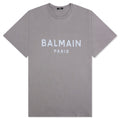 Printed T-Shirt - Gris Fonce/Bleu Clair