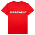 Printed T-Shirt - Rouge/Blanc