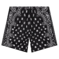 Bandana Paisley Swim Trunk - Black