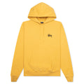 Basic Stussy Pigment Dyed Hoodie - Honey