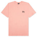 Basic Stussy Pig. Dyed Tee - Coral