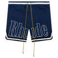 Basketball Logo Swim Short - Blue/Black/White