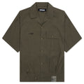 Belted Officer S/S Shirt - Olive Drab