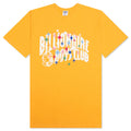 Arch Burst S/S Tee - Amber Yellow