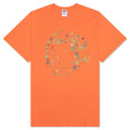 Astro Star S/S Tee - Coral Rose
