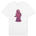 Kids Robotic S/S Knit - White
