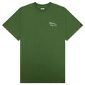 Script S/S Knit - Garden Green