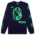 BB Systematic L/S Tee - Evening Blue