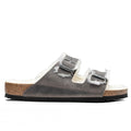 Wide Arizona Shearling - Iron Oil