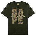 Bitmap Logo Tee - Olive Drab