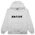 Blob Logo Hooded Sweatshirt - Heather Grey