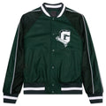 College Varsity Wool Jacket - Dark Green