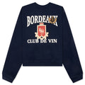Bordeaux Crewneck - Navy