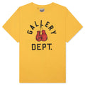 Boxing Merch Tee - Gold Yellow