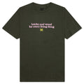 Felt x Bricks & Wood Wordmark Tee - Olive