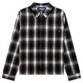 Brushed Flannel Shirt Jacket - Green Multi