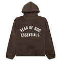 Brushed Hoodie - Brown
