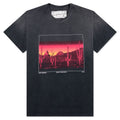 Burning Landscape Tee - Washed Black