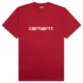 Script S/S T-Shirt - Arcade/White