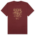 Feature x Wynn Carousel Tee - Oxblood
