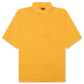 Clarity Woven Polo - Yellow