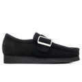 Wallabee Monk - Black Suede