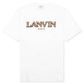 Classic Lanvin Curb Tee - Optic White