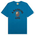 College Tee - Blue