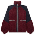 Colour Block Fleece Track Top