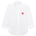 Kid's Button Up Shirt - White