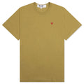 Small Heart T-Shirt - Olive