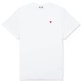 Small Red Heart T-Shirt - White