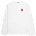 Women's Emblem L/S T-Shirt - White