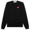 Comme des Garcons PLAY x the Artist Invader V-Neck Pullover - Black