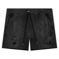 Core Logo Shotgun Sweat Shorts - Faded Black
