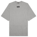 S/S Tee - Dark Heather Oatmeal