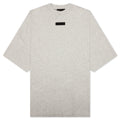 Crewneck T-Shirt - Light Heather Grey