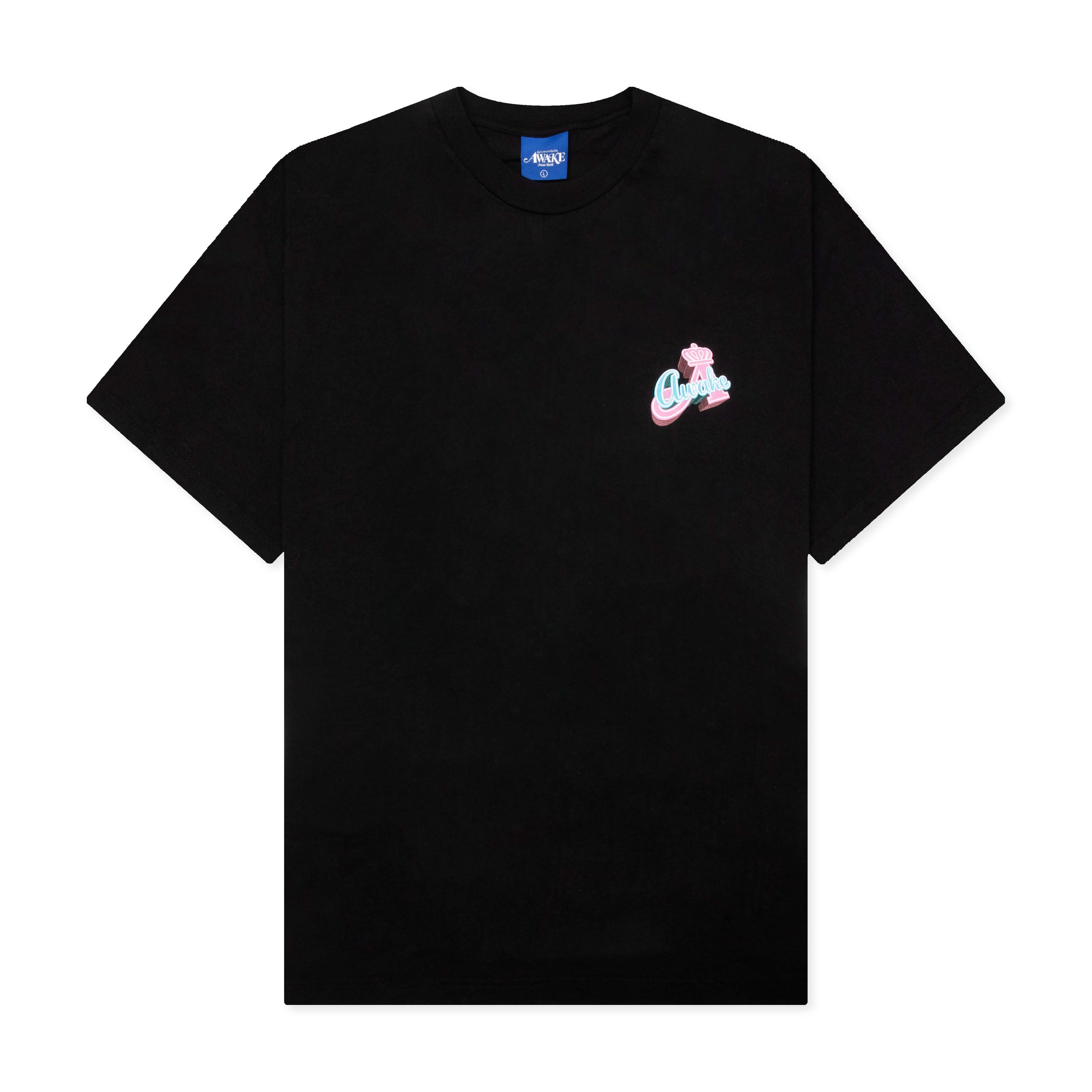 Crown A Tee - Black