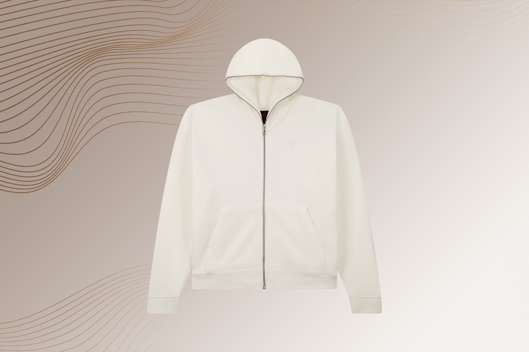 Air Jordan x Travis Scott Men's Full-Zip Hoodie - Baroque Brown