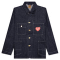 Denim Coverall Jacket Rigid - Indigo