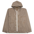 Denim Hoodie - Beige