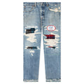 Denim Repair Pants - Indigo